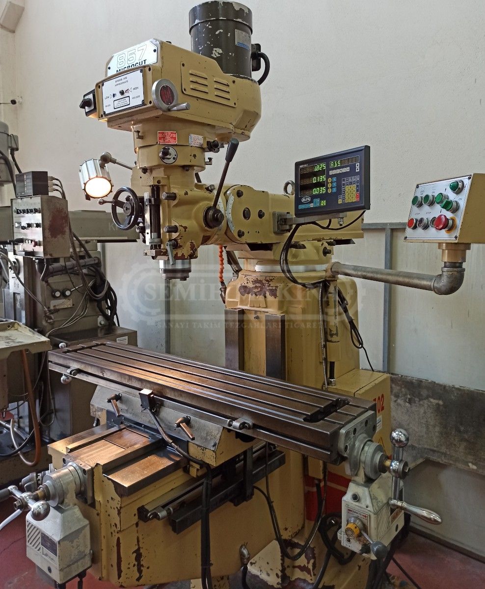 Dijitalli 5 Numara Full Otomatik Orjinal Taiwan Microcut Kalıpçı Freze