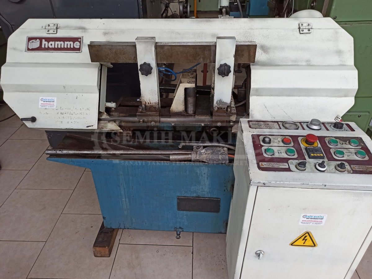 Sıfır Ayarında 280 lik Tam Full Otomatik Hamme Şerit Testere